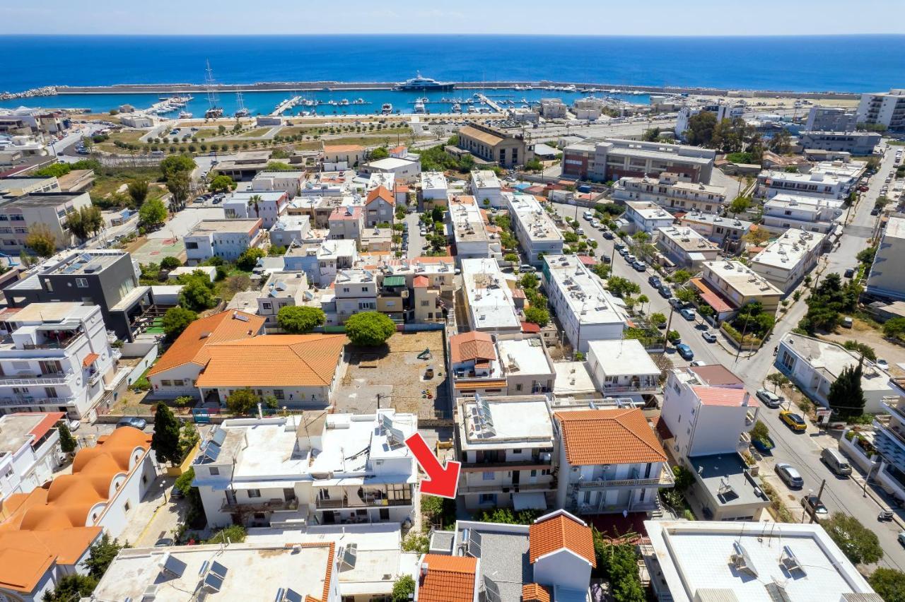Rhodes City Eddy'S Apartment מראה חיצוני תמונה